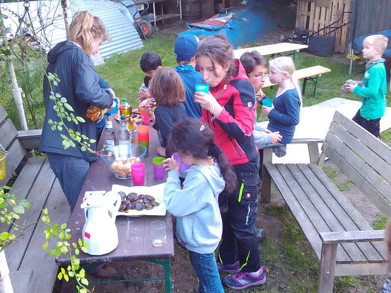 Bauhütte Klosterkirche Lippoldsberg - Seifenkistenbau