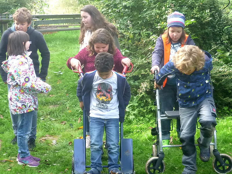 Bauhütte Klosterkirche Lippoldsberg - Seifenkistenbau