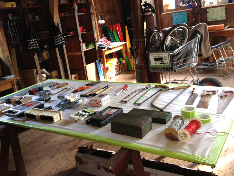 Bauhütte Klosterkirche Lippoldsberg - Seifenkistenbau