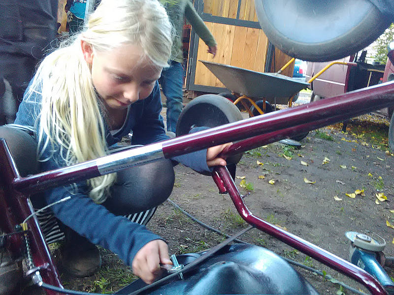 Bauhütte Klosterkirche Lippoldsberg - Seifenkistenbau