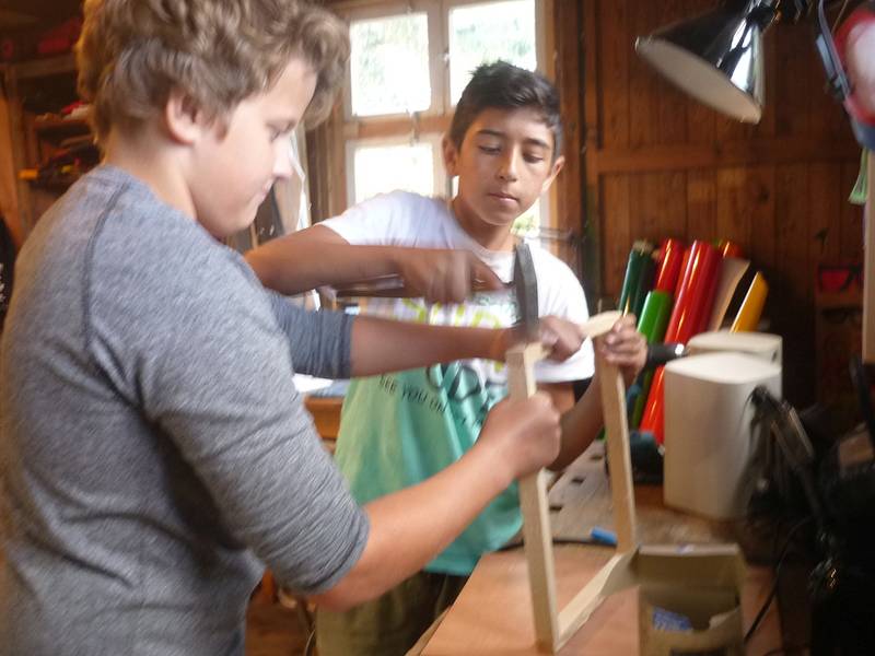 Bauhütte Klosterkirche Lippoldsberg - Siebdruck