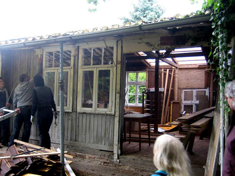 Sanierung der Bauhütte - Klosterkirche Lippoldsberg