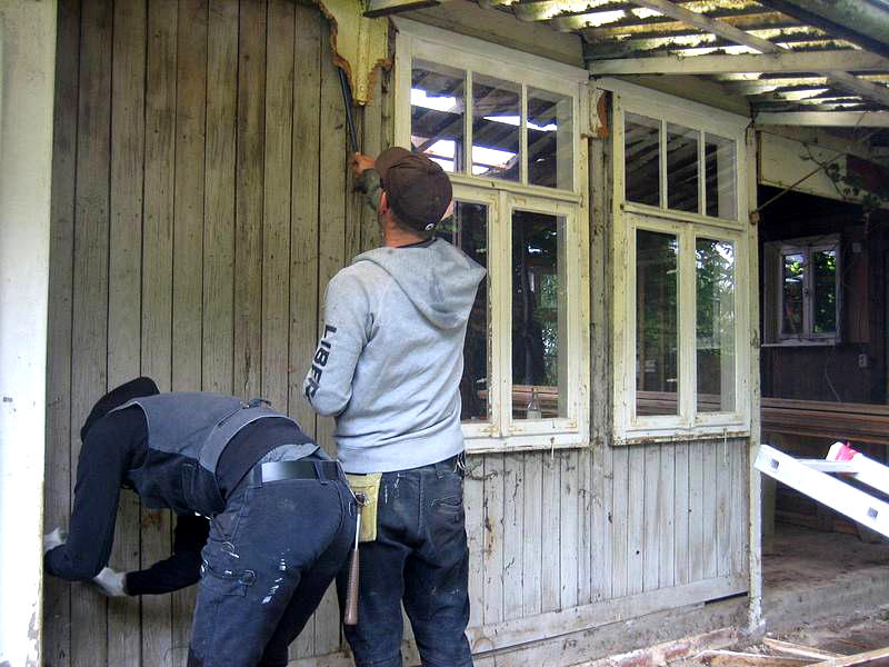 Sanierung der Bauhütte - Klosterkirche Lippoldsberg