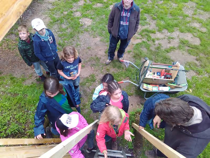 Bauhütte Klosterkirche Lippoldsberg - Sanierung Bootshaus