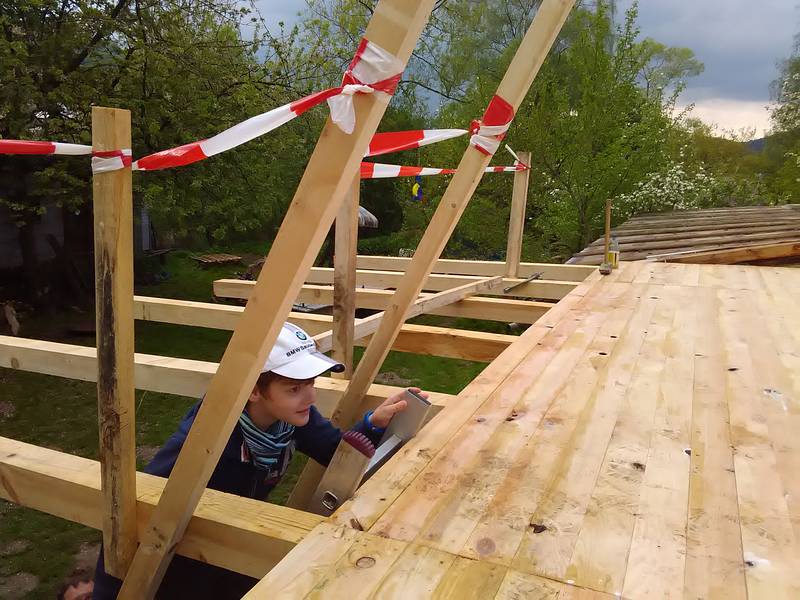 Bauhütte Klosterkirche Lippoldsberg - Sanierung Bootshaus