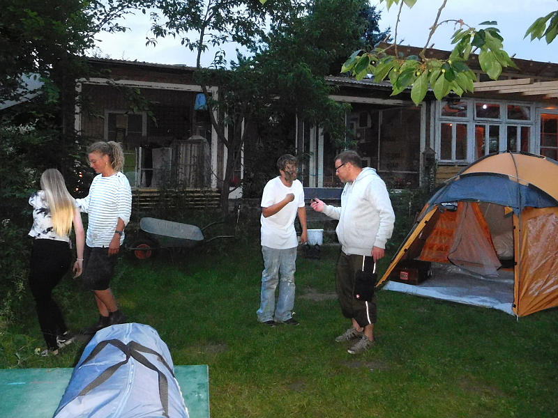 Bauhütte Klosterkirche Lippoldsberg - Siebdruck