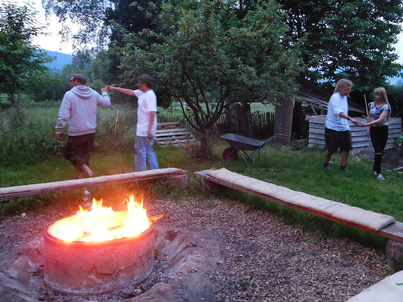 Bauhütte Klosterkirche Lippoldsberg - Siebdruck