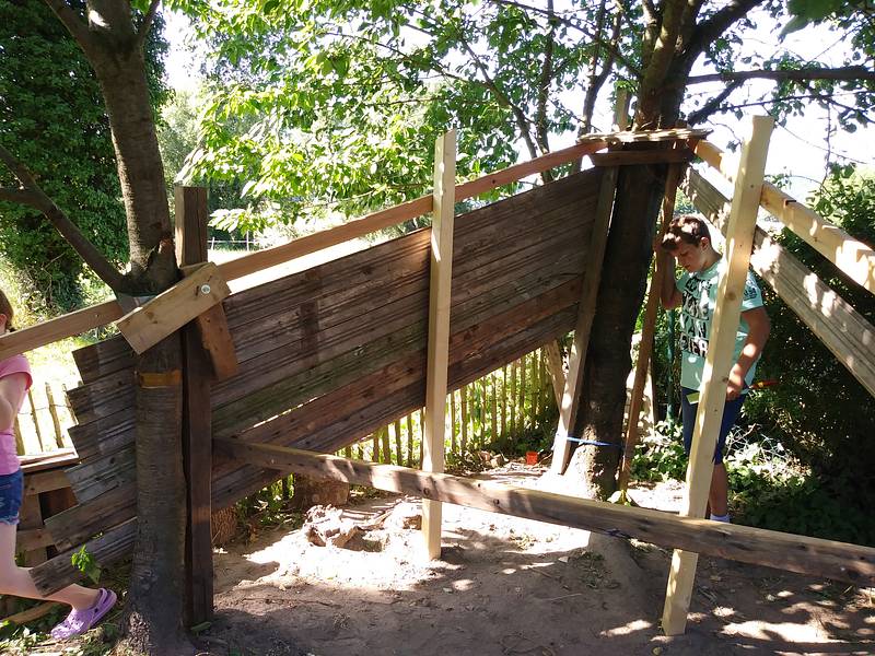 Bauhütte Klosterkirche Lippoldsberg - Ferienspaß