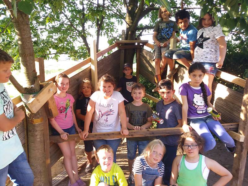 Bauhütte Klosterkirche Lippoldsberg - Ferienspaß