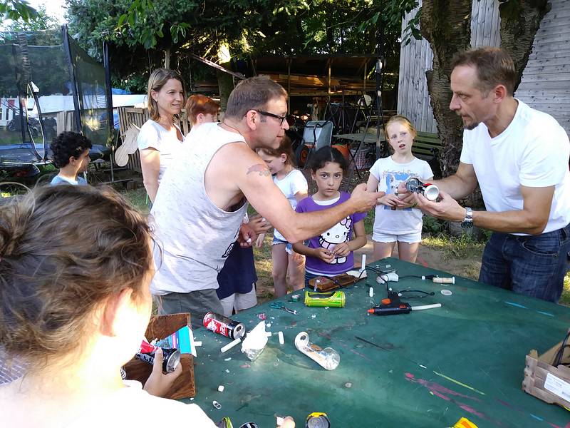 Bauhütte Klosterkirche Lippoldsberg - Ferienspaß