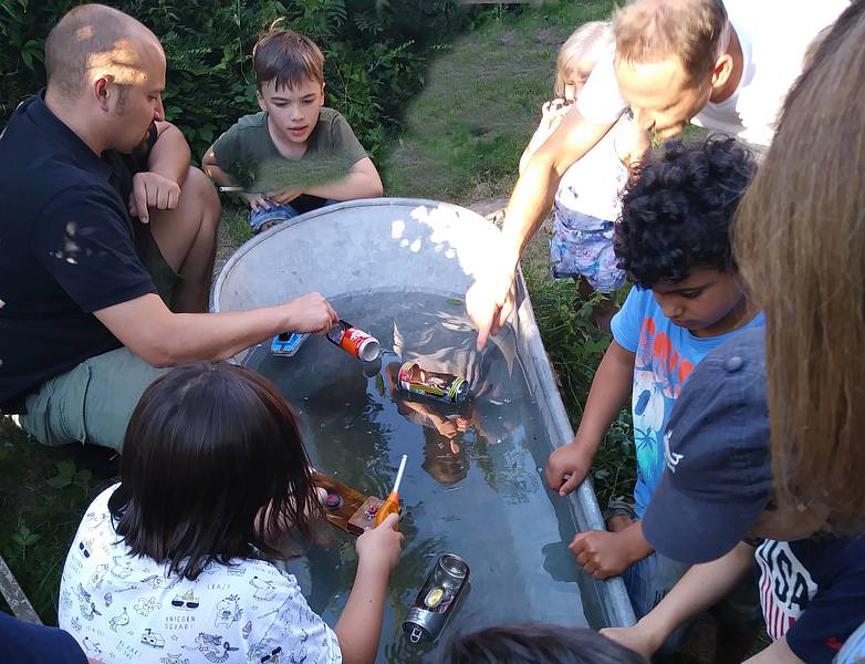 Bauhütte Klosterkirche Lippoldsberg - Ferienspaß