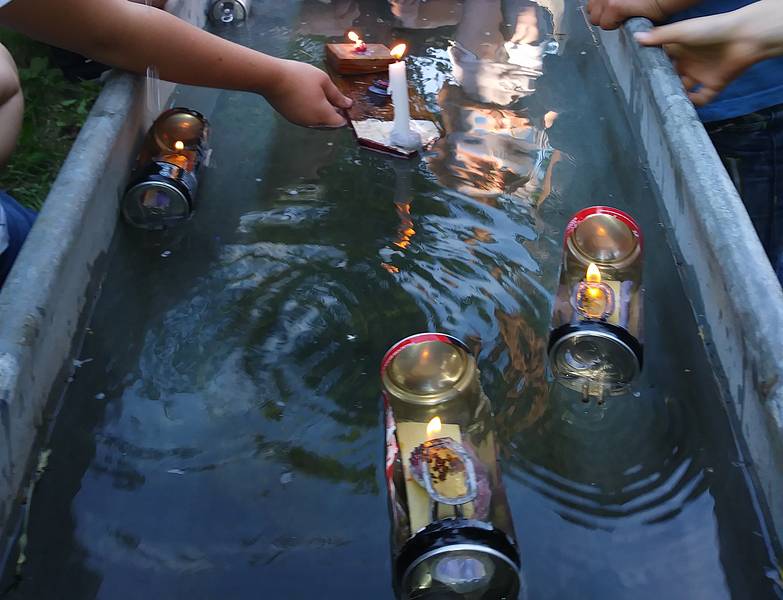 Bauhütte Klosterkirche Lippoldsberg - Ferienspaß