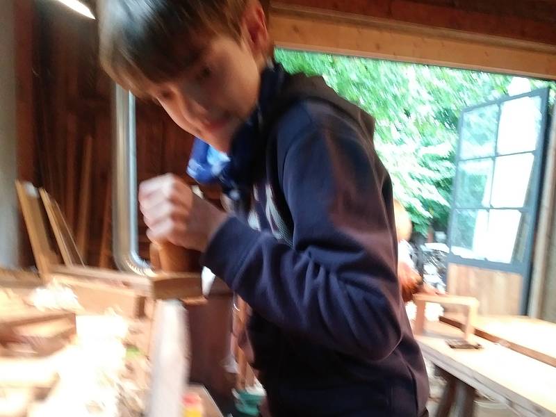 Bauhütte Klosterkirche Lippoldsberg - Offene Holzwerkstatt