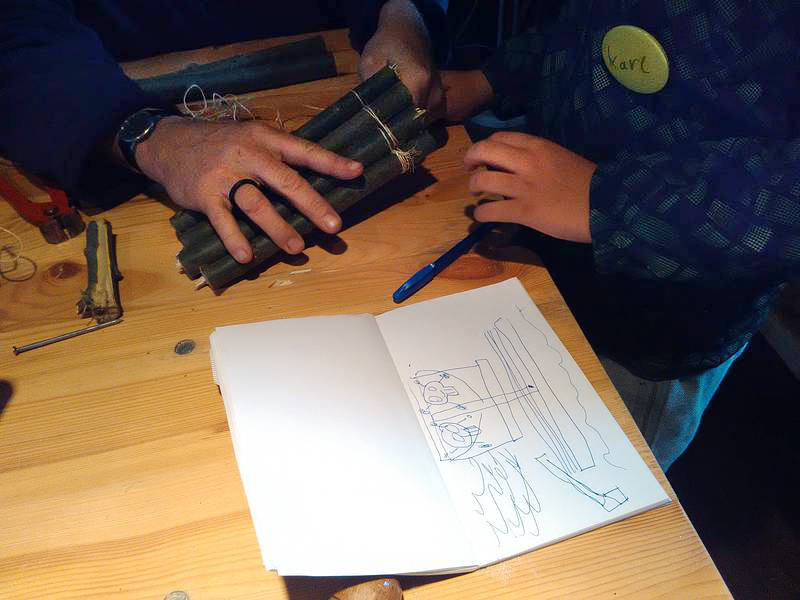 Bauhütte Klosterkirche Lippoldsberg - Offene Holzwerkstatt