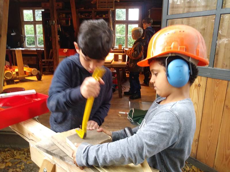 Bauhütte Klosterkirche Lippoldsberg - Offene Holzwerkstatt