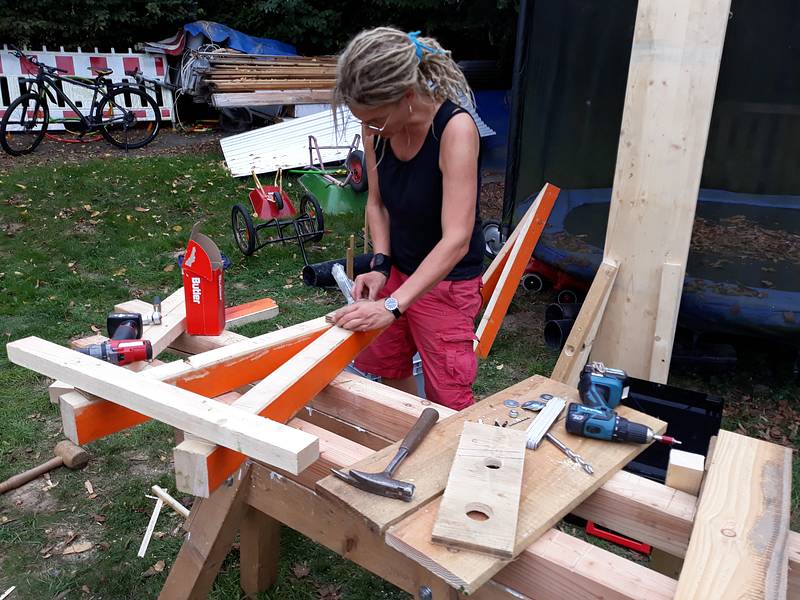 Bauhütte Klosterkirche Lippoldsberg - Fliewatüüt-Rennen