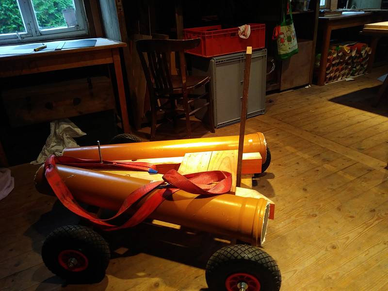 Bauhütte Klosterkirche Lippoldsberg - Fliewatüüt-Rennen