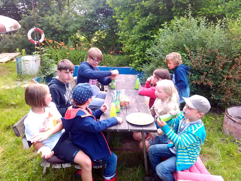 Bauhütte Klosterkirche Lippoldsberg - Offener Garten