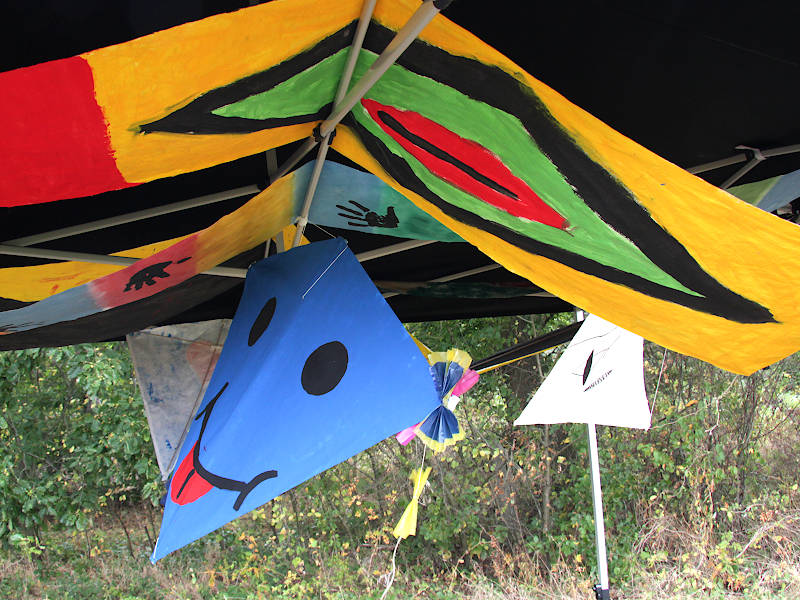 Bauhütte Klosterkirche Lippoldsberg - Drachenfest