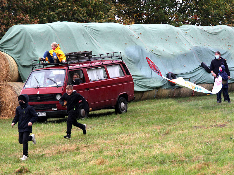 Bauhütte Klosterkirche Lippoldsberg - Drachenfest