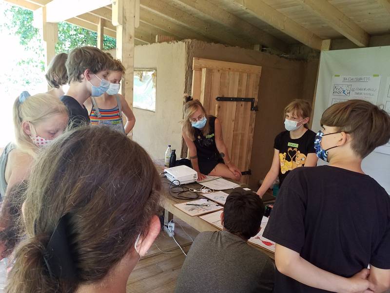 Bauhütte Lippoldsberg 2021 - Filmprojekt