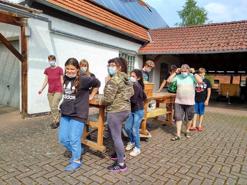 Bauhütte Lippoldsberg 2021 - Fast wie immer