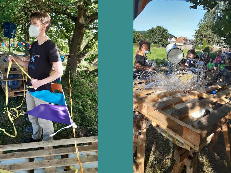 Bauhütte Lippoldsberg 2021 - Flossabenteuer