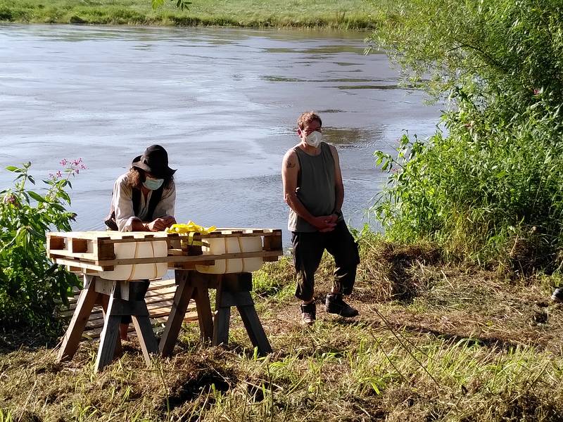 Bauhütte Lippoldsberg 2021 - Flossabenteuer