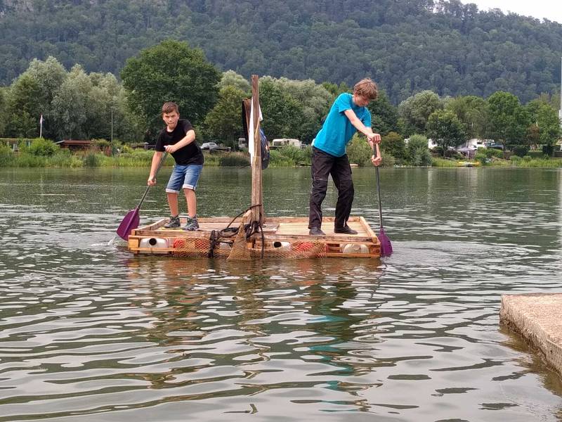 Bauhütte Lippoldsberg 2021 - Flossabenteuer