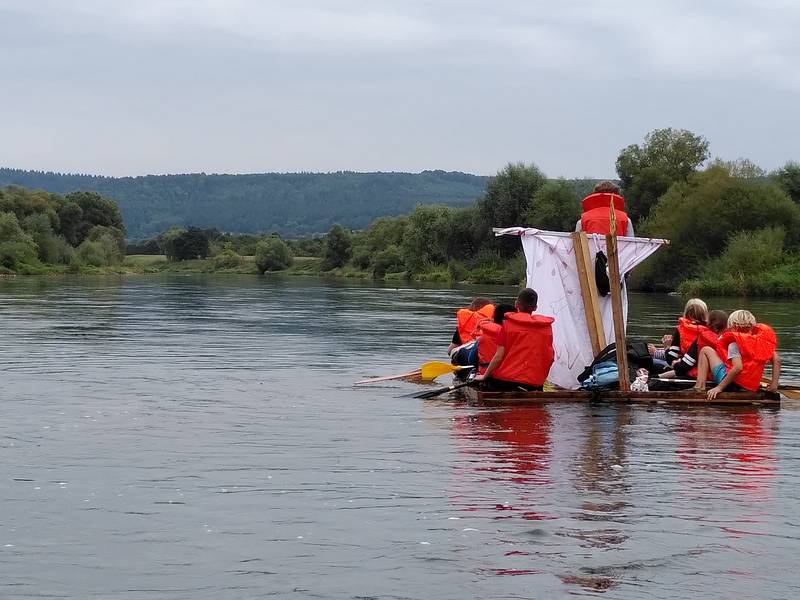 Bauhütte Lippoldsberg 2021 - Flossabenteuer
